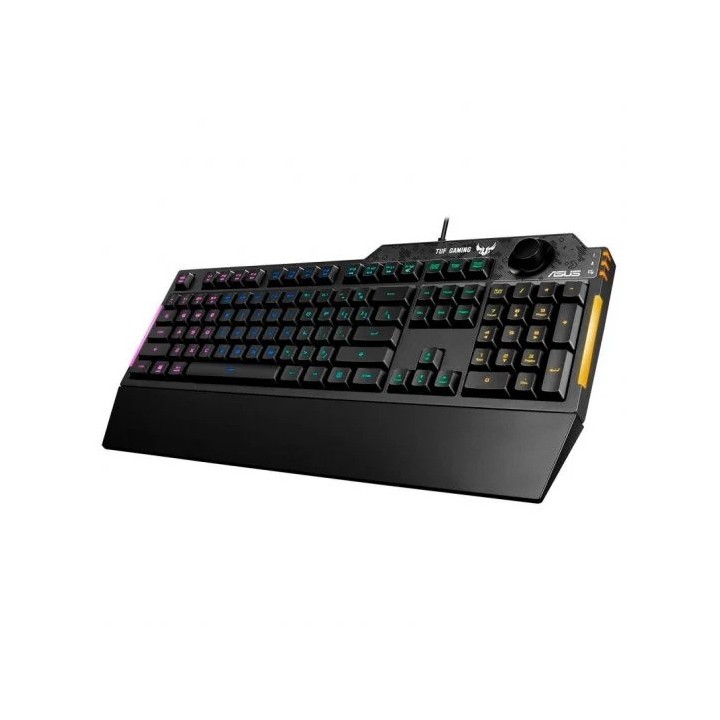 TECLADO ASUS TUF GAMING K1 RGB USB BLACK