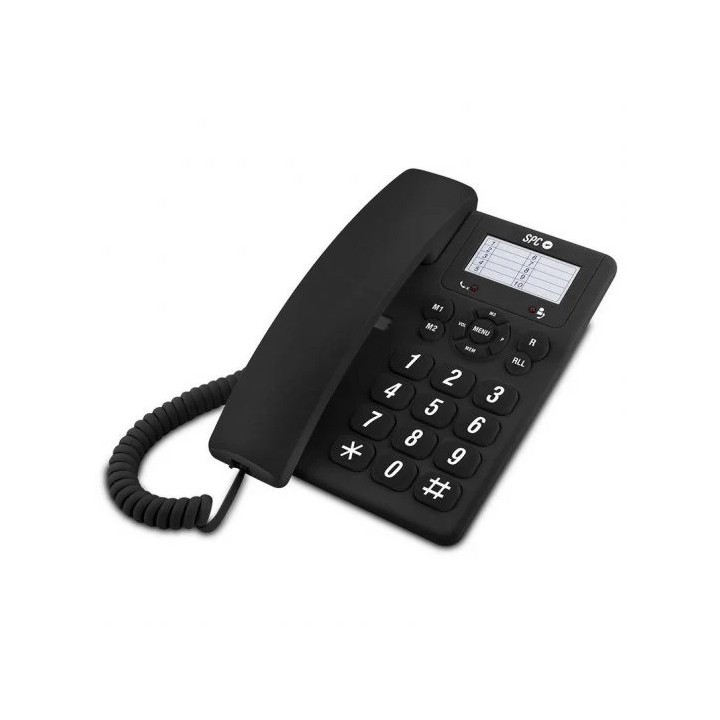 TELEFONO FIJO SPC ORIGINAL 3602 BLACK