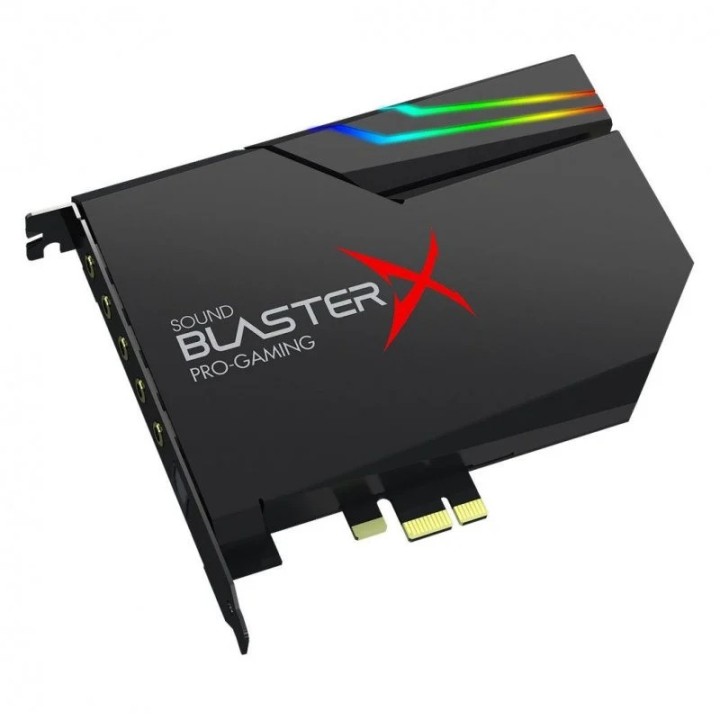 TARJETA DE SONIDO CREATIVE SOUNDBLASTER X AE-5 PCIE RGB