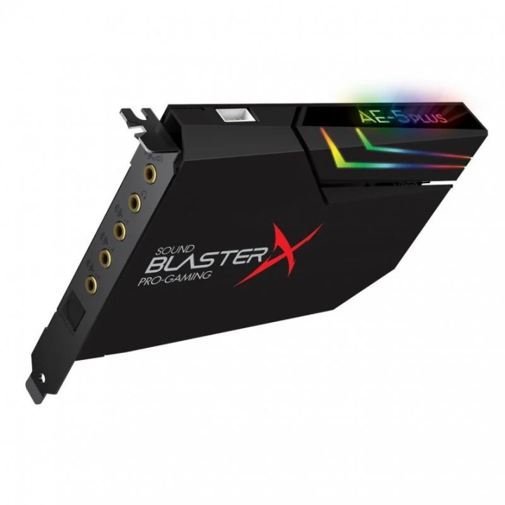 TARJETA DE SONIDO CREATIVE SOUNDBLASTER X AE-5 PCIE RGB