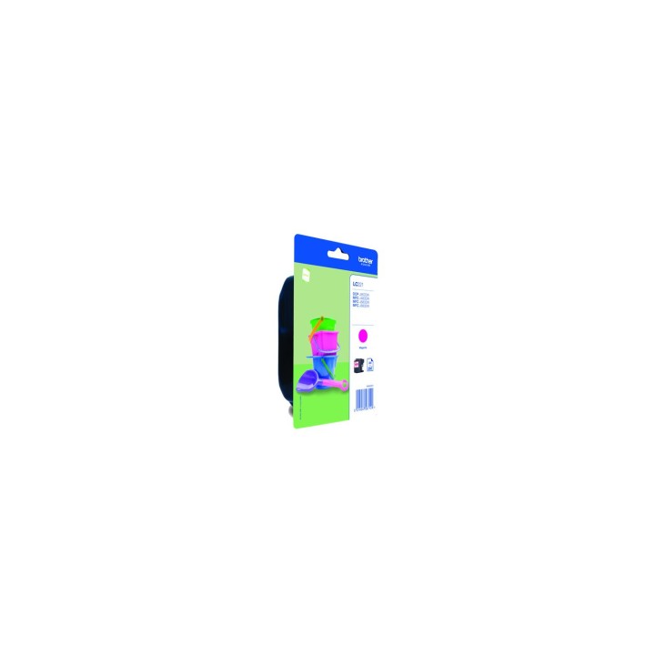 CARTUCHO BROTHER LC-221 MAGENTA LC221MBP