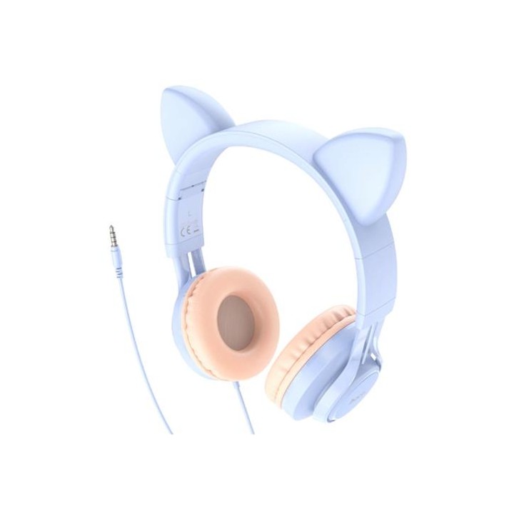 Hoco W36 Catu Auricular con Micrófono Dream Blue