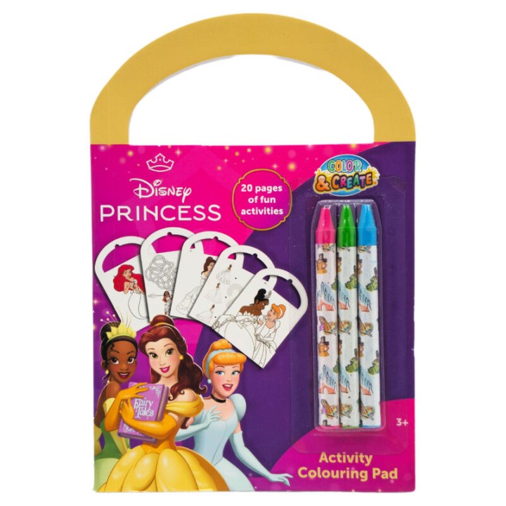 Set actividades y colorear Princesas Disney surtido