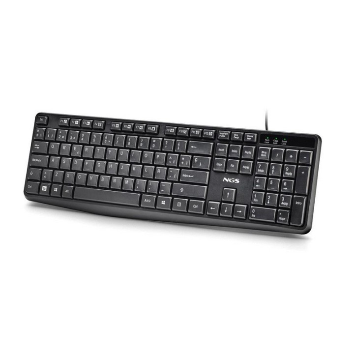 TECLADO NGS FUNKY V4 USB MULTIMEDIA BLACK