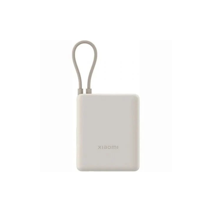 POWERBANK XIAOMI 10000MAH 33W USB-A + USB-C + CABLE USB-C BEIGE