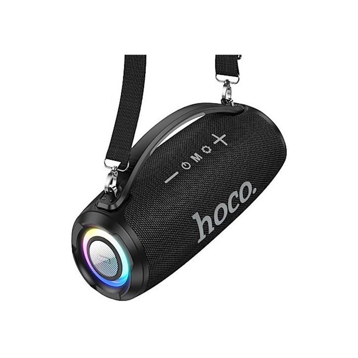 Hoco HA4 Altavoz Bluetooth 40W con Luces RGB Negro