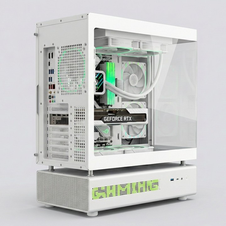 ORDENADOR GAMING N90 WHITE RGB I9 14900K/32 DDR5/2TB NVME/REF.LIQ/1050W