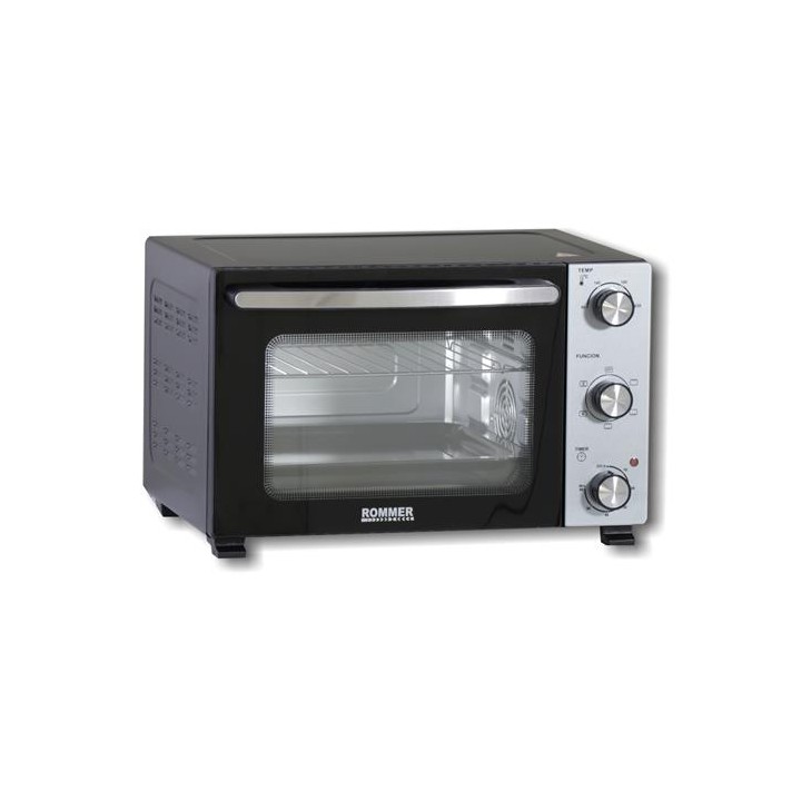 Rommer H28TL Horno C/Grill 1500w Negro/ Inox