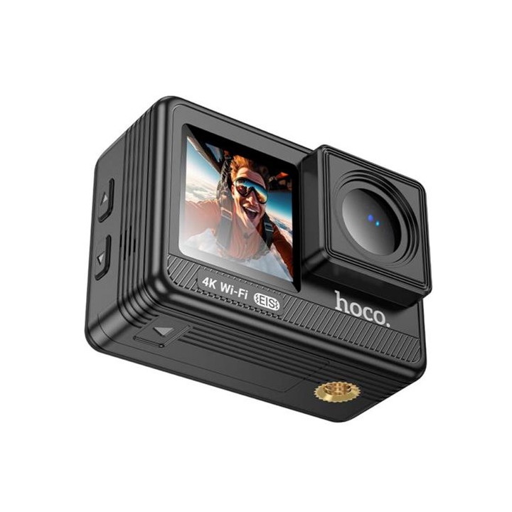 Hoco DV102 Cámara de Acción 4K con Estabilizador y Doble Pantalla