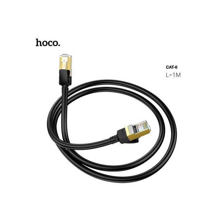 Cable de Red Ethernet Gigabit 1 m Hoco US02
