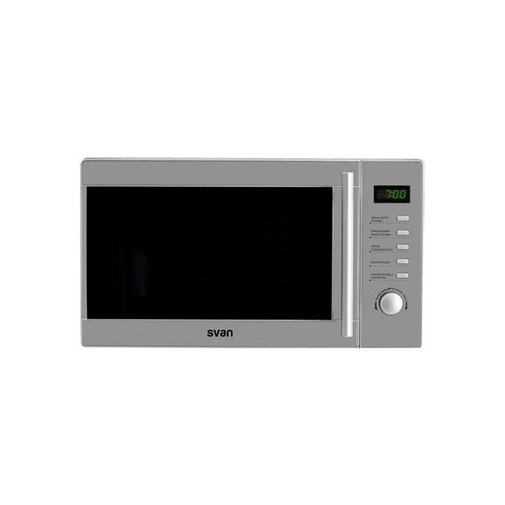 Svan SMW2700DGX Microondas con Grill 20L 700W Inox