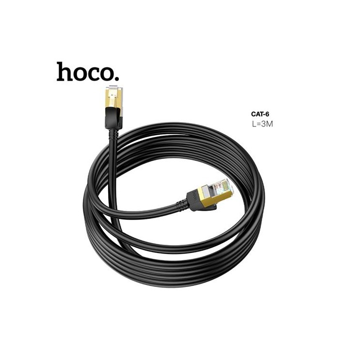 Cable de Red Ethernet Gigabit 3 m Hoco US02