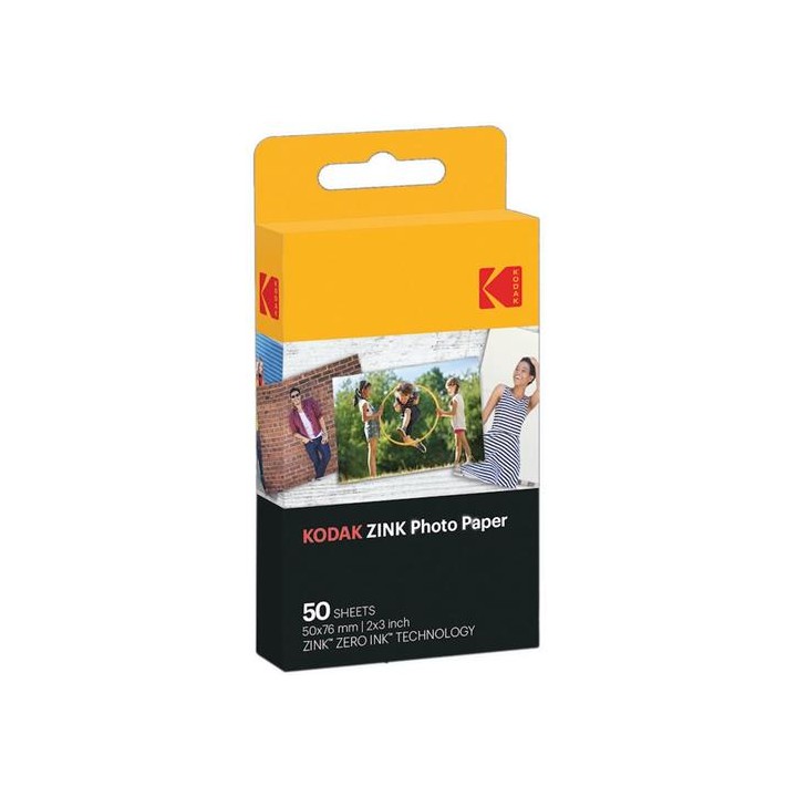 KODAK Zink Papel Fotográfico 50 Hojas