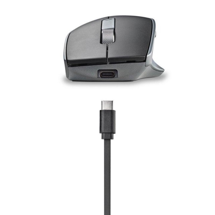 RATON NGS LUSH-RB ERGONOMICO WIRELESS RECARGABLE 1600 DPI BLACK