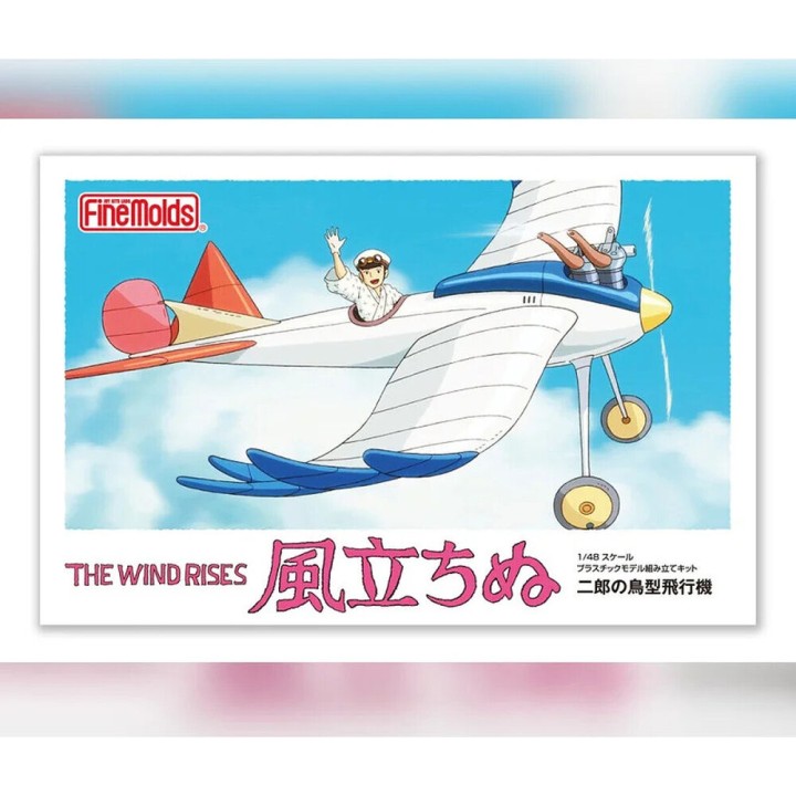 Maqueta Model Kit Jiro´s Bird Shaped Plane Airplane The Wind Rises