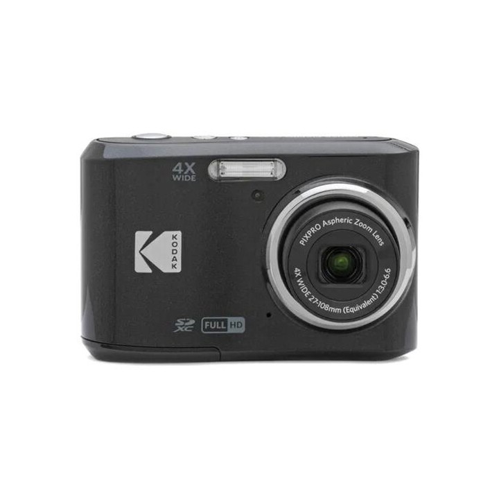 Kodak FZ45 Cámara Digital 16Mp 4X Zoom Full HD Pilas AA Negra