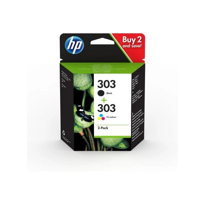 TINTA HP 303XL 3YM92AE MULTIPACK BLACK + COLOR