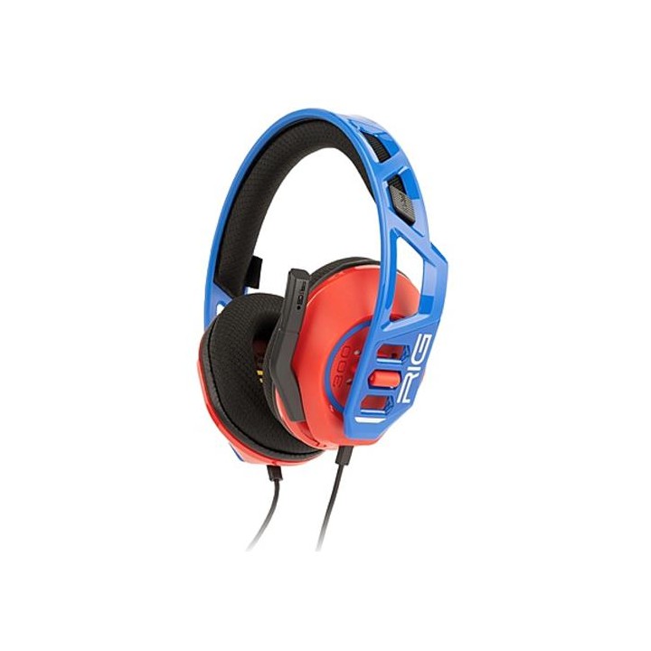 Rig Auricular Gaming 300 PRO HN Switch-Switch 2 Rojo y Azul