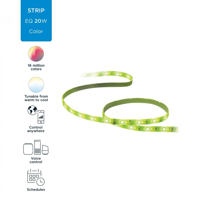 WiZ Kit de inicio de tira LED 2 m