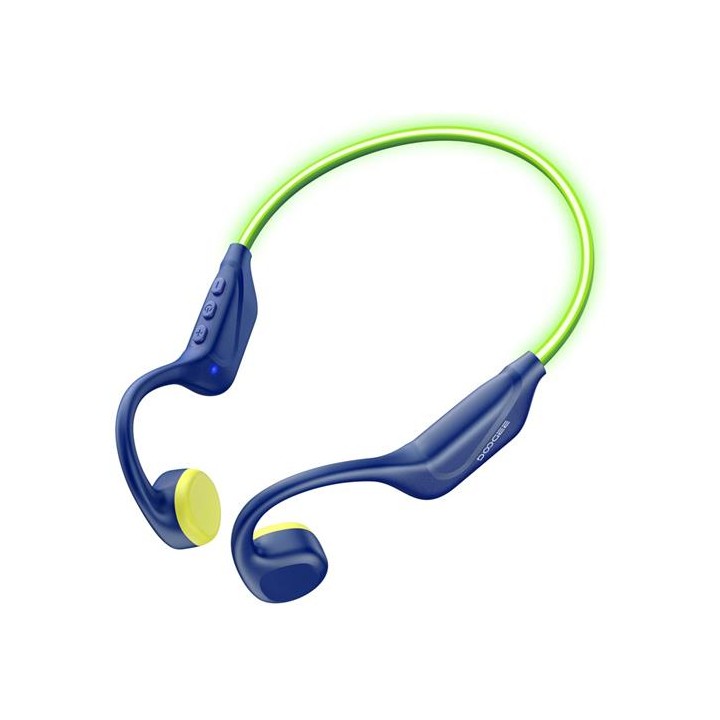 Doogee BoneBeat Run Ray IP66/10 Auricular Deportivo de Conducción Osea Turbo Blue