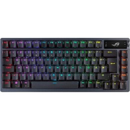 TECLADO ASUS ROG GAMING AZOTH MECANICO RGB WIRELESS BLACK
