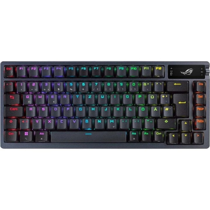 TECLADO ASUS ROG GAMING AZOTH MECANICO RGB WIRELESS BLACK
