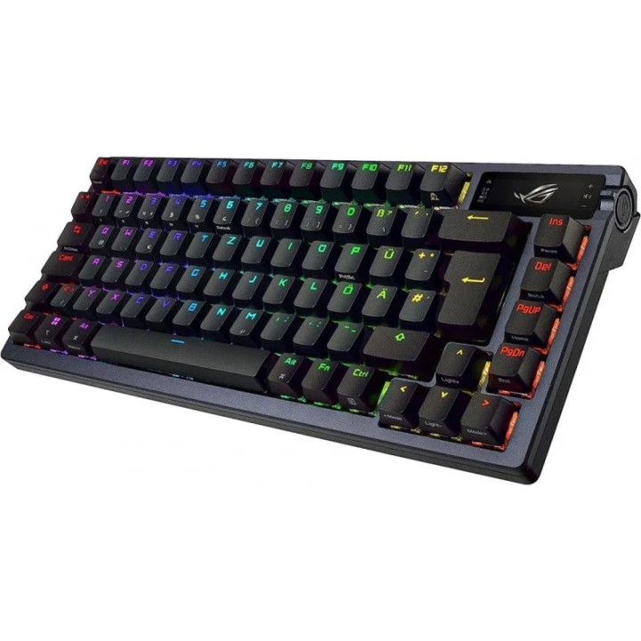 TECLADO ASUS ROG GAMING AZOTH MECANICO RGB WIRELESS BLACK