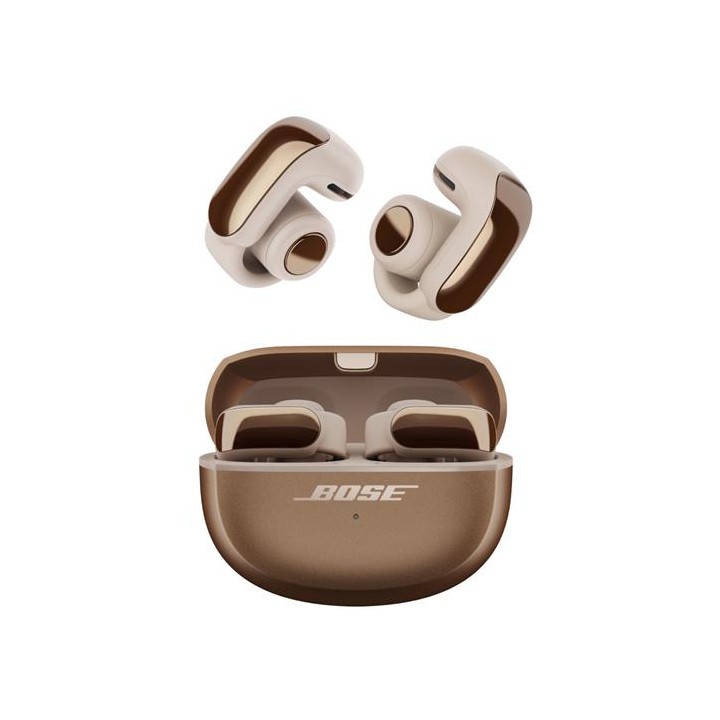 Bose Ultra Open Earbuds Inalámbrico Cancelación Ruido Driftwood Sand