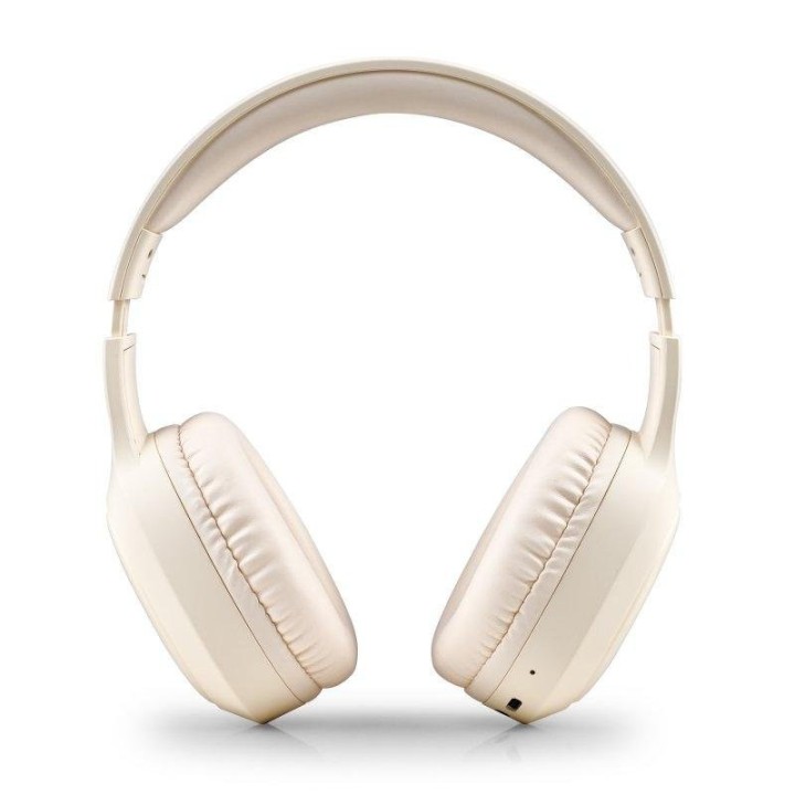 AURICULARES NGS ARTICA TEMPEST WIRELESS BLUETOOTH/MICROFONO/JACK BEIGE