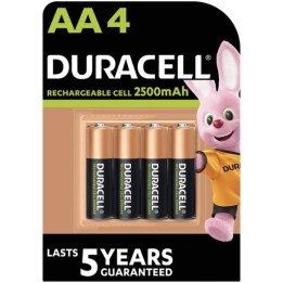 Duracell R-6 Pila Recargable 2500 MH (DUR-REC012)