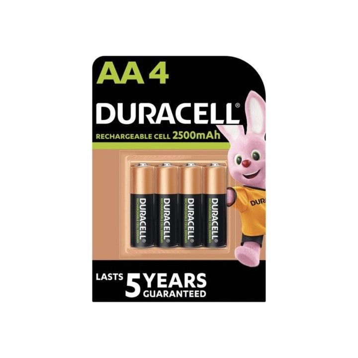 Duracell R-6 Pila Recargable 2500 MH (DUR-REC012)