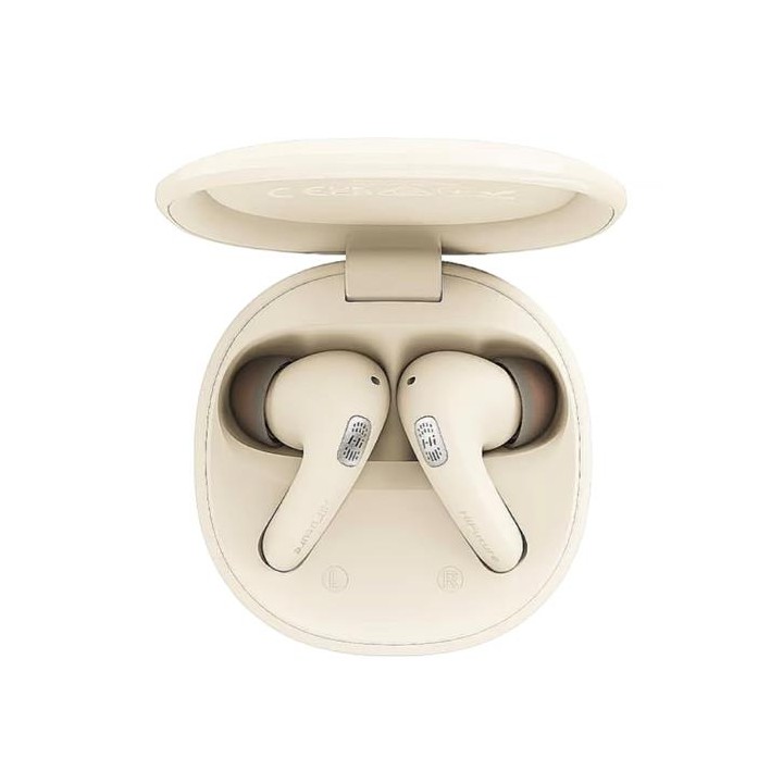 HiFuture FlyBuds4 AI Auricular Bluetooth con Tradución Simultanea de 130 idiomas Latte