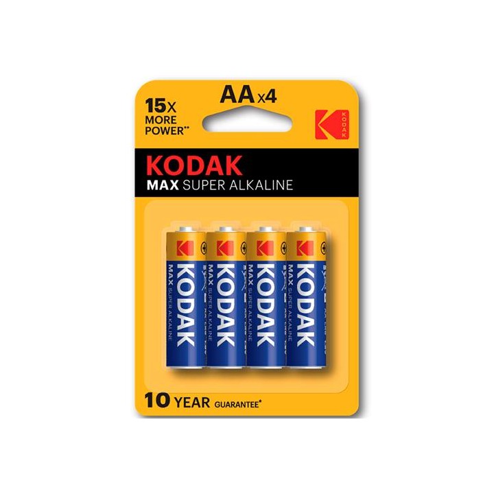 KODAK LR-06 AA MAX ALKALINA 4 UNDS (30952867)