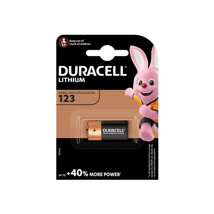Duracell CR123/CR123A/CR17345 Pila Foto 1 PC