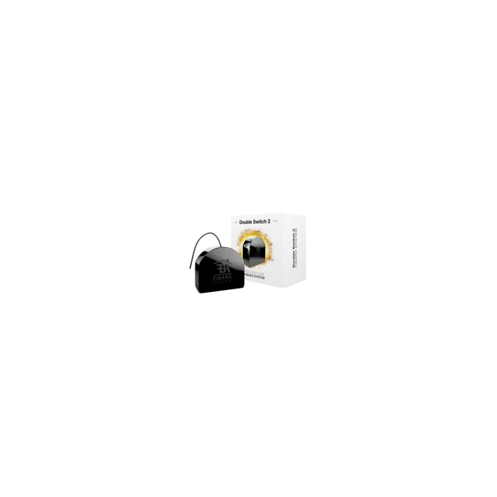 Fibaro FGS-223 ZW5 alimentación del relé Negro