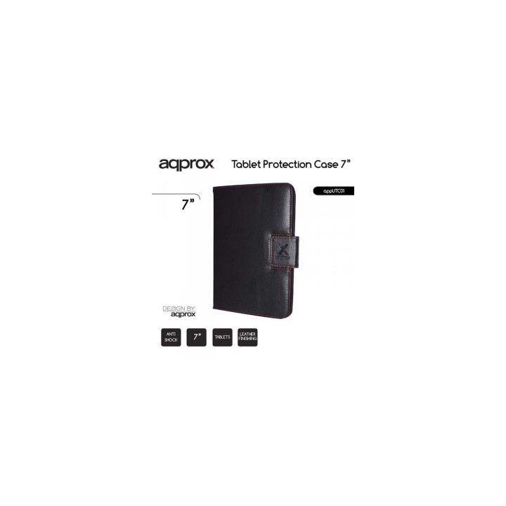 APPROX APPUTC01 FUNDA TABLET 7p NEGRA