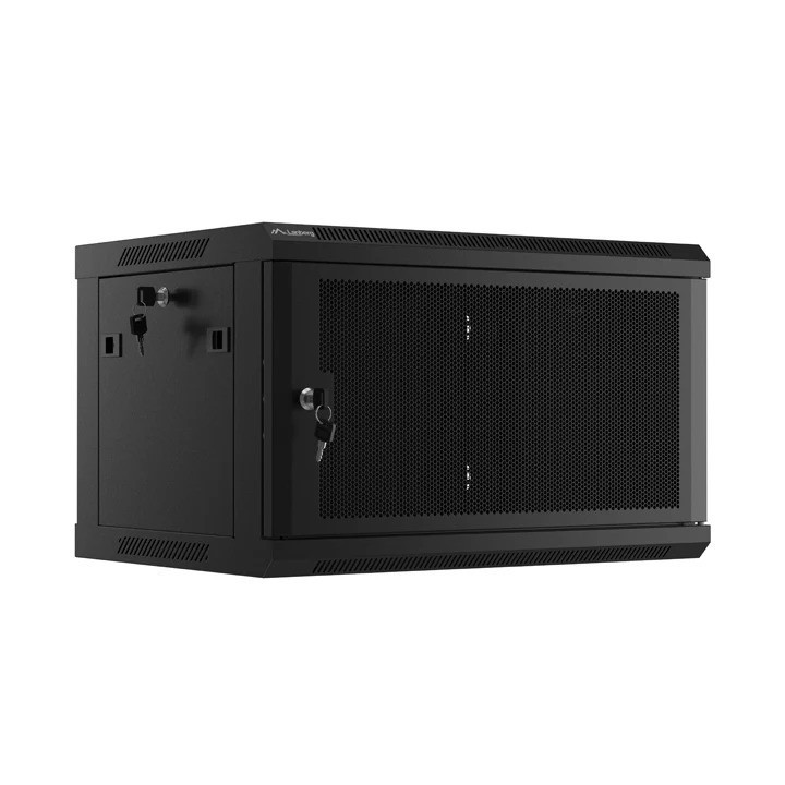 ARMARIO RACK LANBERG MURAL 19 6U 600X450 BLACK