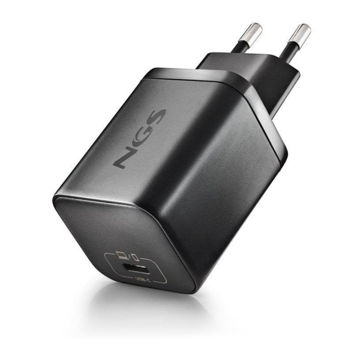 CARGADOR DE PORTATIL HP NGS BUD GAN USB-C 65W 8 CONECTORES + CABLE 1.5M USB-C BLACK