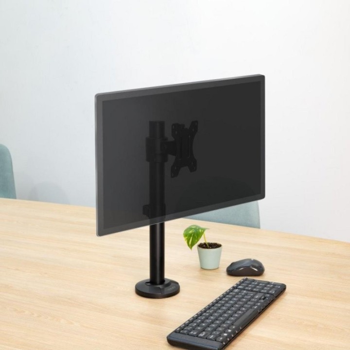 SOPORTE DE MESA TV MONITOR TOOQ REG.ALTURA GIR. INCL. 17 - 32 BLACK