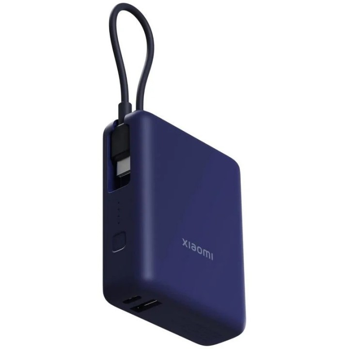 POWERBANK XIAOMI 10000MAH 33W USB-A + USB-C + CABLE USB-C BLUE