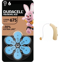 Duracell DA-675 Pila Audífono (DUR-DA675)