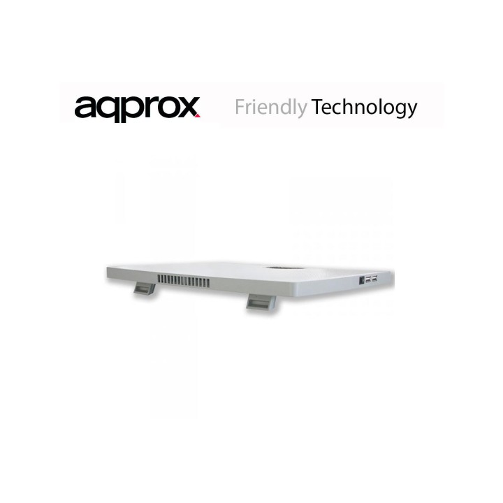 SOPORTE PORTATIL APPROX 15.4p BLANCA-GRIS APPNBC05W