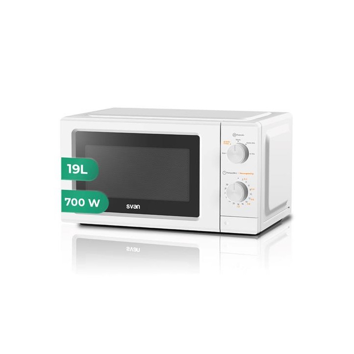 Svan SMW19700 Microondas 19L 700W Blanco