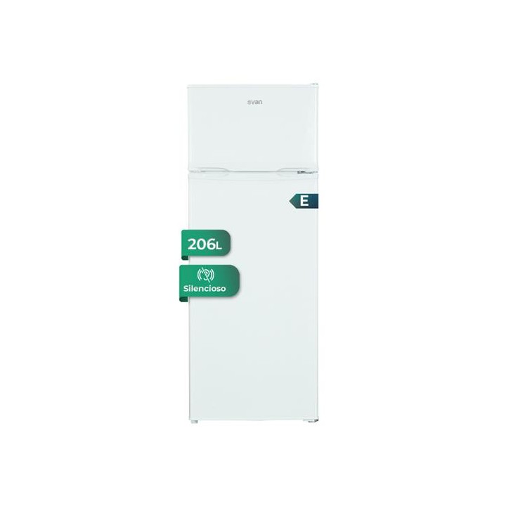 Svan SF145501E Frigorífico Cíclico E 143cm 55cm 55,5cm Blanco