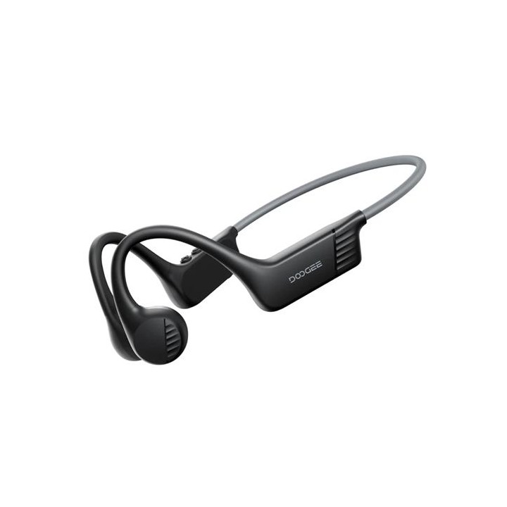 Doogee BoneBeat Run Auricular Deportivo de Conducción Osea Bluetooth Negro