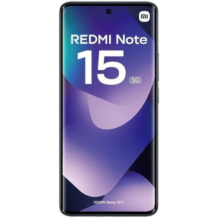 SMARTPHONE XIAOMI REDMI NOTE 15 6.77 8GB/256GB/108MP/NFC/5G BLACK