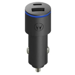 CARGADOR COCHE MOTOROLA TURBOPOWER 45W QUICK CHARGE 3.0 PD USB-A/USB-C