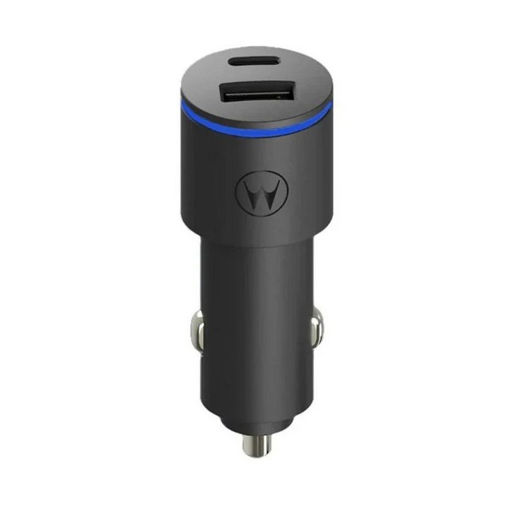 CARGADOR COCHE MOTOROLA TURBOPOWER 45W QUICK CHARGE 3.0 PD USB-A/USB-C