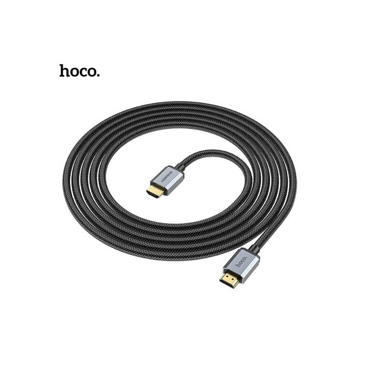 Cable HDTV 2.1 8K Ultra Hd 3 m Hoco US03 Negro