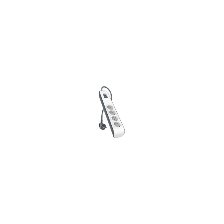 Belkin BSV400vf2M-V2 Gris, Blanco 4 salidas AC 250 V 2 m